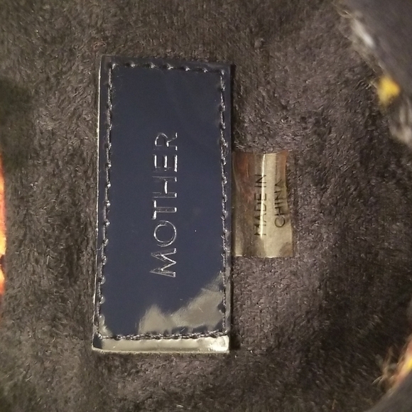 💕MOTHER💕 The Mock Neck Ribbed Jacket ~ Beat By Beat XS NWT Plaid 80s - Picture 15 of 16